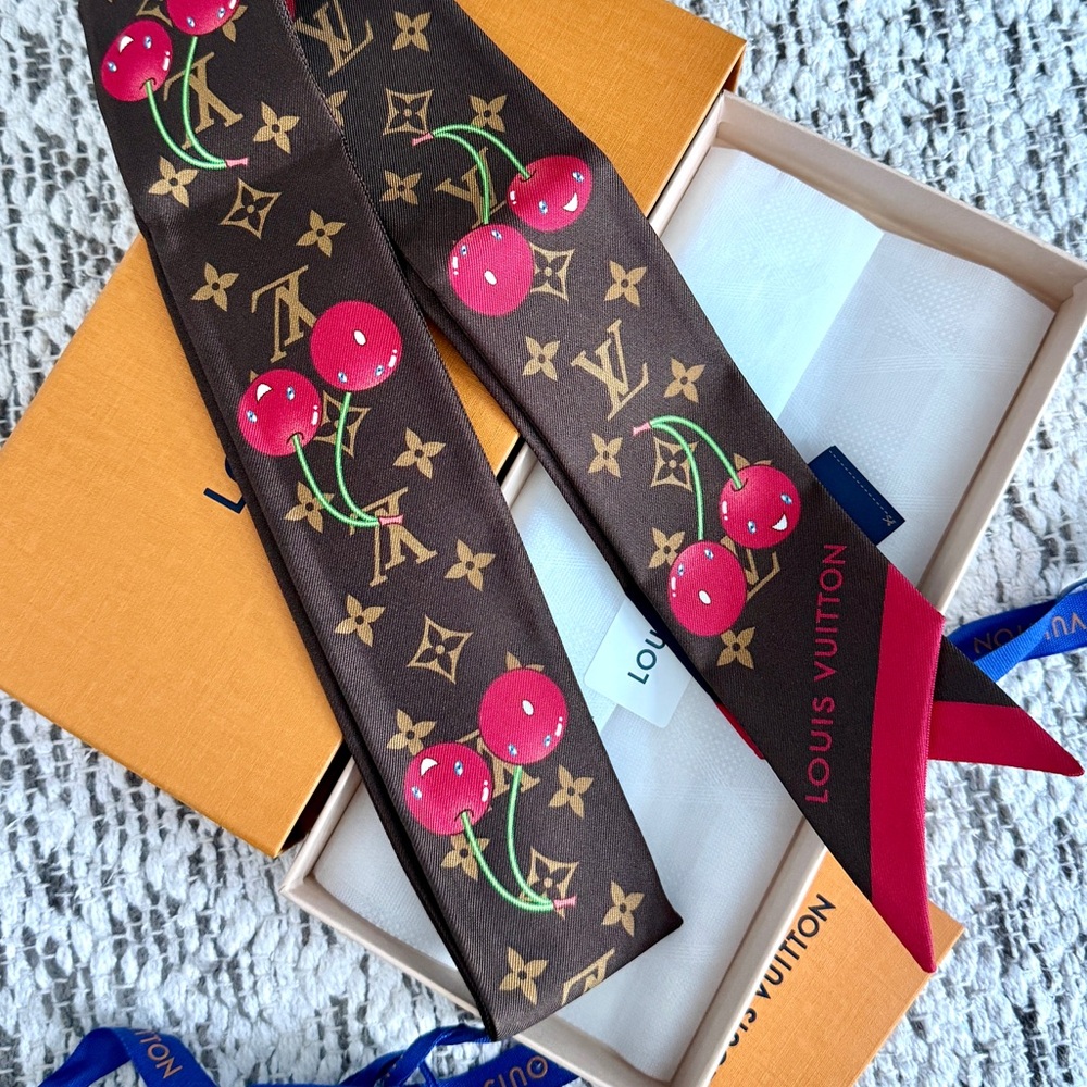 SOLD - Louis Vuitton x Takashi Murakami Cherise - Cherry Bandeau